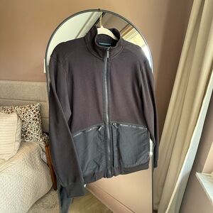 Perry Ellis Black Zip-Up Jacket